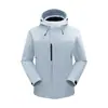 Conjunto de Tres en Uno para Hombre y Mujer 0.05 kg Pieza Exterior Desmontable Cortavientos, Cálido e Impermeable Ropa de Montañismo Soporta Apertura Bidireccional