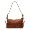 Bolso tipo bandolera simple y moderno estilo coreano, bolsa cuadrada pequeña para mujer, nuevo Otoño 2025, estilo extranjero de alta gama, bolso casual para hombro o cruzado
