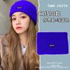 Diadema para el Cabello Estilo Yang Chaowen Letra Coreana Moda Otoño e Invierno Sombrero de Lana de Ala Ancha Accesorios para la Cabeza Casual Versátiles Diadema para Lavarse la Cara