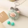Colgante de llavero pequeño de lana transfronterizo, decoración para bolso, accesorio pequeño lindo y suave, regalo pequeño, mercancía de puesto