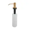 Fábrica de Origen Producción Dispensador de Jabón para Fregadero de Acero Inoxidable Cocina Tipo Prensa Cabezal de Bomba para Jabón de Platos Metal Cocina y Baño Cabezal de Prensa