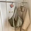 Bolsa Tote de Alto Valor Estilo Preguiçoso Nova Primavera Estilo Coreano Ins Tendência Bolsa Transversal Bolsa de Ombro Feminina de Grande Capacidade