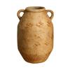 Vaso Cerâmico Japonês Retrô Manuscrito Ornaments Decorações para Sala de Estar, Casa de Hóspedes, Entrada Ornamentos de Mesa com Vento Antigo e Silencioso