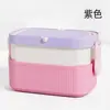Caixa de Almoço Retangular de Grande Capacidade de Camada Dupla para Uso Externo, Caixa de Almoço para Trabalhadores de Escritório Que Pode Ser Usada no Micro-ondas, Caixa para Conservar Alimentos Frescos, Caixa de Almoço