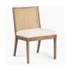 Silla de Comedor de Madera Maciza Escandinava Silla para Hogar Restaurante Cafetería Silla con Respaldo Retro para Apartamento Pequeño Sillón Simple Moderno