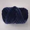 Suministro Especial Transfronterizo de Hilo Cardado de Terciopelo de Cristal 3cm Manta Hecha a Mano DIY Hilo Grueso Hilo para Cojín Tiras de Tela Hilo para Cama de Gato