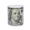 Nueva hucha de dólar Euro hojalata sellada solo puede entrar en la hucha hucha Caja de ahorros