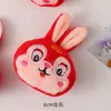Broche do Ano do Cavalo, Acessórios de Ano Novo de Pelúcia e Fofos, Pingente de Pônei, Boneca Pequena, Miniatura de Desenho Animado, Acessórios para Bolsa e Roupa para Mulheres