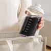 Garrafa Dosadora para Medicina Tradicional Chinesa com Escala, Grau Alimentício, Aquecível e Refrigerável, Garrafa Dosadora Multiuso para Suco e Cereal