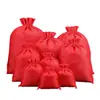 Cross-border hot joias joias armazenamento saco de presente de Natal saqueta saqueta saco cordão saco imitação saco de linho