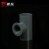 Tee de alambre interno de suministro de agua de upvc 20 25 32 rosca interna junta en T tubería de agua superior e inferior accesorios de tubería de plástico