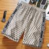 Pantalones cortos deportivos de alta calidad para hombre, de verano, de marca moderna, holgados, de talla grande, para uso exterior, deportivos, de cinco puntos