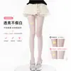 Medias Blancas 1D de Verano Talla Grande, Estilo JK, Alta Elasticidad, Resistentes a Enganches, Antideslizantes, Agradables a la Piel, Sensación Nude, Calcetines Bajos