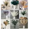 Ramo de flores secas, junco, flores preservadas, decoración de flores naturales de alta gama, arreglo floral estilo nórdico, productos de arte floral, superventas transfronterizo