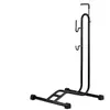 Portabicicletas vertical en forma de L, tubos de acero engrosados para un almacenamiento vertical estable, adecuado para reparación y exhibición de bicicletas de montaña y de carretera
