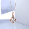 Collar de trébol de cuatro hojas original de Jin Hongyu para mujer, moderno, personalizado, de cuatro garras, sencillo, combinable, estilo coreano, cadena de clavícula Mori para el cabello