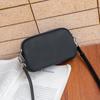 Bolso de Nicho para Mujer de Piel de Vaca de Capa Superior Togo Bolso Bandolera de Hombro Único Bolso Sencillo Multicapa para Mujer Bolso Cuadrado con Cremallera Cuero Suave