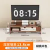Soporte Elevado para Computadora de Escritorio con Cajón Soporte para Monitor Base de Soporte para Exhibición de Escritorio de Oficina Estante de Almacenamiento