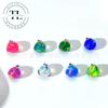 F136 Aleación de Titanio Jelly Bola Australiana Piedra Ópalo Hilo Perno de Lengua Pendientes Labio Stud Ombligo Stud Joyería para Perforaciones Accesorios