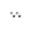 Novo Transfronteiriço F136 Titânio Barra Reta Osso Pata de Cachorro Personalizado Joia de Piercing Corporal Titânio Liga Brincos Lábio Unhas