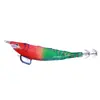 Nova Isca Aço Fio Camarão Banana Luminoso Afundante Três Costuras Camarão 12cm 14.3g Camarão Imitação Camarão Madeira Gancho Lula