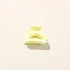 Nuevo Clip de Garra Pequeño Estilo Dulce de 2.5cm, Clip de Garra Cruzado Pequeño de Flor Plumeria, Popular Pinza Lateral para el Cabello de Vacaciones Accesorio para el Cabello
