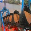 Draga de areia com corrente de balde equipamento de seleção de ouro de rio navio de mineração de ouro de dragagem de areia grande Shandong draga de areia com corrente de balde navio de bombeamento de areia