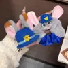 Acessórios de Cabelo de Pelúcia Zootopia Raposa Nick Nick Judy Faixa de Cabelo Grampo Novo Super Fofo Presilha Lateral