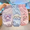 Mangas Protetoras Infantis Anti-Sujeira Sanrio com Bordado de Desenho Animado, Estilo Coreano, Protetores de Manga Unissex para Bebê, Outono Anti-Manchas