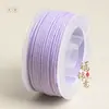 Corda de Algodão para Montagem de Contas, Corda para Tecelagem Artesanal DIY, Fio de Algodão Puro para Contas de Oração Budista, Atacado do Fabricante