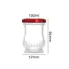 Garrafa de Vidro Personalizada para Ensopado Fresco, Garrafa para Geleia de Leite, Garrafa para Ninho de Pássaro, Garrafa Selada para Bexiga de Peixe, Resistente a Altas Temperaturas, Retortável com Tampa