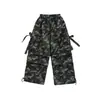 Ropa de Performance de Hip-Hop Street Dance para Niños y Niñas, Playeras Deportivas, Pantalones Camuflados, Conjunto de Ropa para Práctica de Baile
