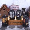 Novo Presente de Halloween Lâmpada Cubo de Halloween Festival Fantasma LED Eletrônico Criativo Luminoso Sombra de Fantasma Crânio Lâmpada de Vela Atacado