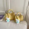 Bolso de Mano Simple Estilo Coreano para Mujer 2026 Verano Nueva Moda Color Sólido Bolso de Hombro Diseño de Nicho Bolso Cruzado para Mujer