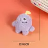 Broche de Juguete de Peluche de Monstruo Lindo de Dibujos Animados Colgante para Bolso Accesorio Pequeño Accesorios Rellenos de Algodón