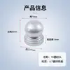 Tampão de extremidade de tubo quadrado galvanizado Tampão de cerca Vedação de poste Tampa superior de corrimão Tampa de bola de tubo redondo Cabeça de poste decorativa de aço zinco