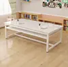 Mesa de pintura em vidro para estudantes, mesa de arte, mesa e cadeira para aulas de reforço e treinamento, mesa de desenho para jardim de infância de caligrafia artesanal