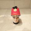 Carnaval Navidad Pluma Logo Soldado Europeo Español Caballero Jefe Sombrero de Copa Baile Actuación Celebración Sombrero de Fiesta
