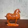 Talla en Madera de Ébano Tang Ma Zhaocai Pueblo Casa Animales Zodiaco Decoración del Hogar Apertura de Oficina Artesanía en Madera Maciza Regalo