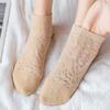 Calcetines cortos de verano para mujer, finos, de algodón 98%, transpirables y absorbentes del sudor, de malla, estilo japonés, de color liso, para barco.