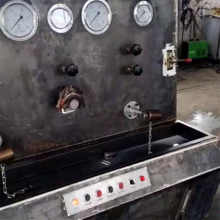 矿用锚索锚具静载拉伸试验台修好3