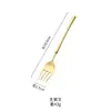 Vajilla de Acero Inoxidable 304 Shaduo Cuchillo y Tenedor de Titanio Aden Cuchara Cuchillo para Steak Cintura de Hombre Pequeña Cuchara de Postre 304 Cuchara de Café