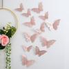 Adesivos de Parede Borboleta Oca Borboleta de Papel Oca 3D Comércio Exterior da Amazon Layout de Casamento Festival Decoração de Casa