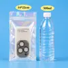 Bolsas Holográficas Autoadhesibles de Colores en Stock para Collares, Pendientes, Empaque de Joyería, Fundas de Teléfono, Bolsas Holográficas Yin-Yang