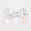 Acrílico Transparente Mabe Furo Reto 33mm Gravata Borboleta DIY Acessórios de Vestuário Pingente Miçanga Material Acessórios Atacado