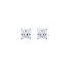 Pendientes de Botón Arvaleff de Plata S925 Diseño de Cuatro Garras Clásico para el Día a Día Plateado Galvánico Pendientes de Botón Transfronterizos