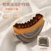 Escova linfática para lifting e firmeza facial, escova de massagem para cuidados com os olhos e pescoço, ferramenta de beleza, escova contorno facial, limpador de poros