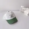 Gorra de Béisbol Simple con Letra Nueva de Verano para Niños Estilo Coreano Bordado Gorra Moderna Fina de Secado Rápido para Viajes de Niños