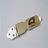 Caja de hebilla de suministro hebilla de hebilla de colgar accesorios de hardware para equipaje candado en forma de corazón candado para puerta de armario candado de acero inoxidable 125