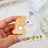 Llavero Magnético Creativo Lindo Dibujo Animado Resina Línea Cachorro Colgante de Pareja Colgante para Mochila Escolar de Estudiante